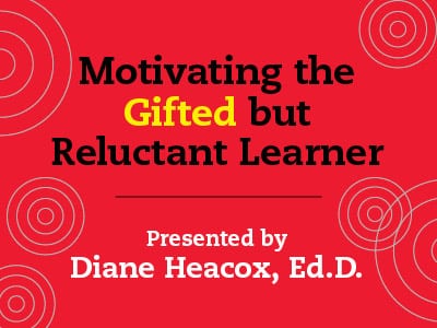 motivating the gifted but reluctant learner